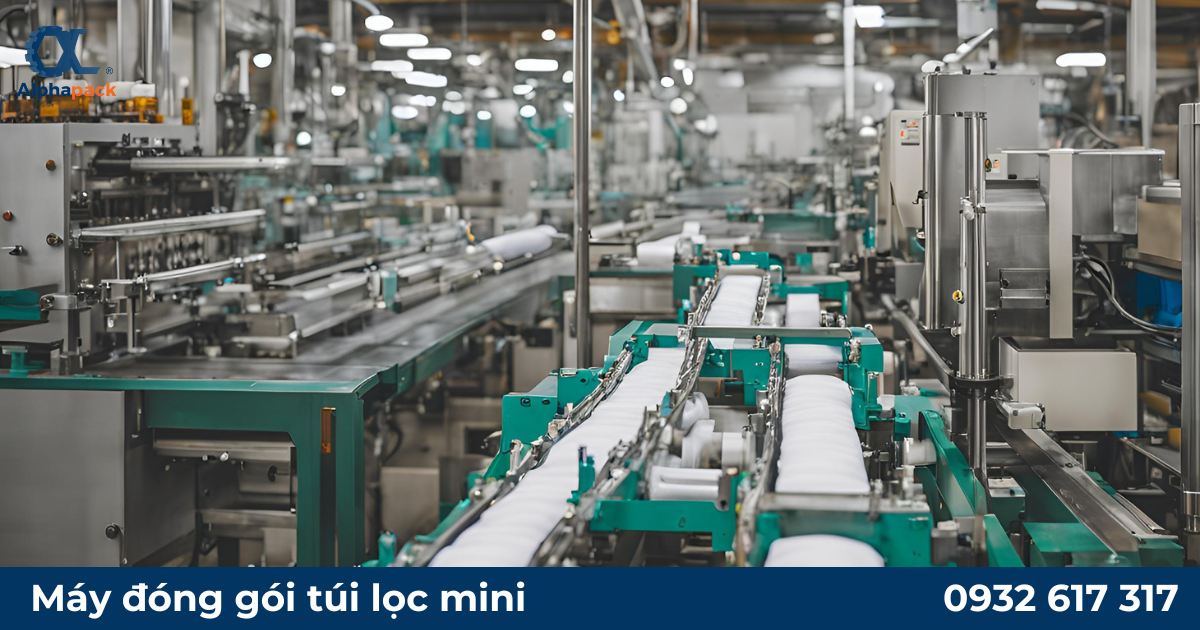 máy đóng gói trà túi lọc mini