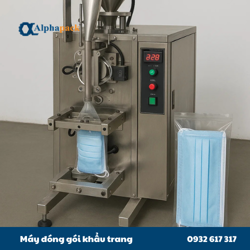 máy đóng gói khẩu trang