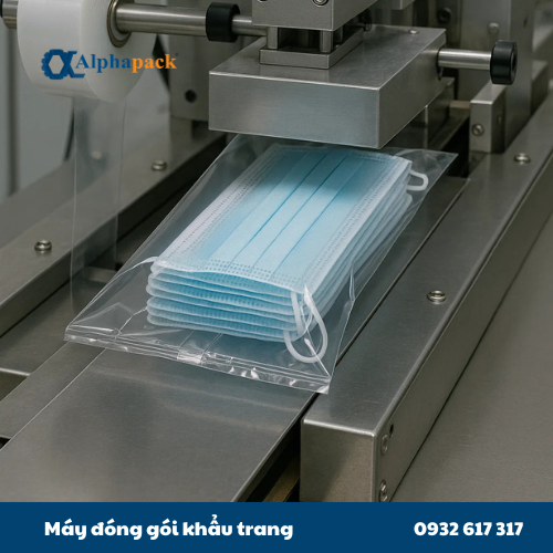 máy đóng gói khẩu trang