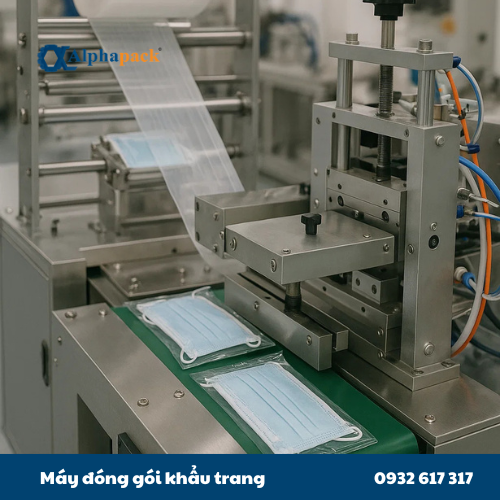 máy đóng gói khẩu trang